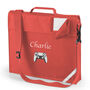 Personalised Embroidered School Book Bag Name And Motif, thumbnail 2 of 10