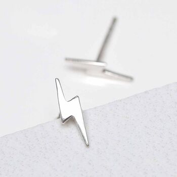 Sterling Silver Strike Studs, 5 of 8