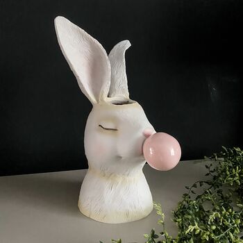 Bunny Bubble Gum Vase, 3 of 6