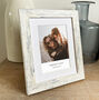 Personalised Photo Gift Print In A Blue Washed Frame, thumbnail 1 of 7