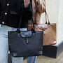 Personalised Carla Nylon Shoulder Tote Bag, thumbnail 1 of 3
