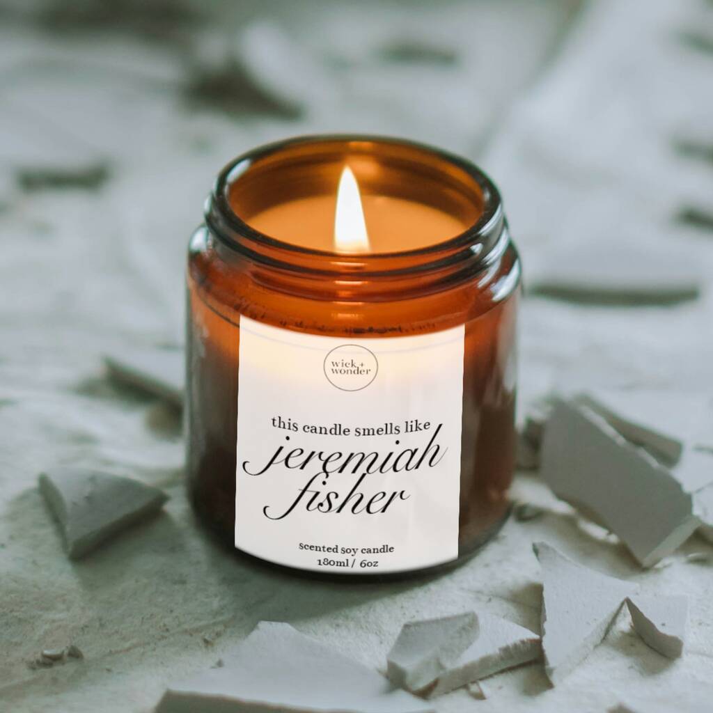 Smells Like Jeremiah Fisher Candle, Tsitp Gifts, 1 of 11