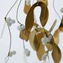 Gold Mistletoe Spray With White Berries, thumbnail 4 of 5