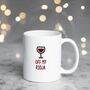 Funny Red Wine Mug | Off My Rioja, thumbnail 1 of 4