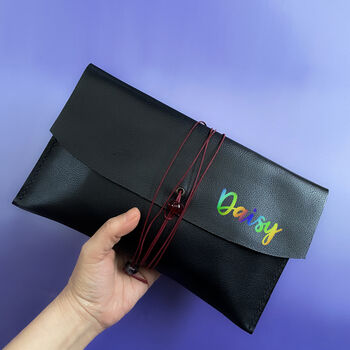 Leather Hand Bag, 3rd Leather Anniversary Gift, 11 of 11