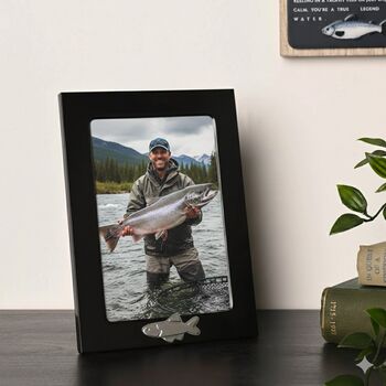 Personalised Fishing Photo Frame, 6 of 9