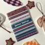 Fairisle Christmas Card, thumbnail 1 of 5