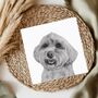 Adorable Cockerpoo Dog Greeting Card, thumbnail 1 of 6