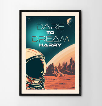 Personalised Space Posters For Children's Bedroom, 6 of 6