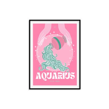 Aquarius Zodiac Print, 8 of 12