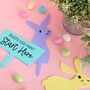 Personalised Colourful Easter Bunny Egg Hunt, thumbnail 2 of 4