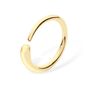 Adjustable Gold Single Drop Ring, thumbnail 1 of 7