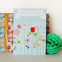 Personalised Daisies And Clover Card, thumbnail 2 of 4