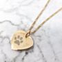 18ct Gold Plated Dog Cat Pet Paw Necklace, thumbnail 1 of 7