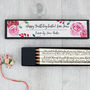 Personalised Emma Jane Austen Quote Pencils, thumbnail 1 of 6