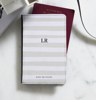 Sorrento Stripe Personalised Passport, 5 of 7