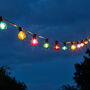 25 Multi Coloured Plug In Outdoor Festoon Lights, thumbnail 3 of 4