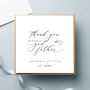 Thank You For Being My Godparents Christening/Baptism Card, thumbnail 3 of 4