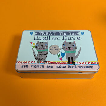 Personalised Cat Treat Tin, 8 of 10