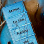 Gothic Literature Frankstein Beware For I Am Fearless Wax Melt Bar, thumbnail 2 of 3