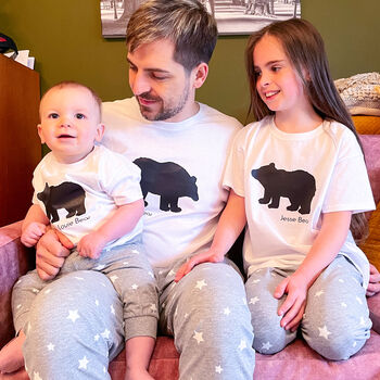 Personalised Family Polar Bear Pyjama Set, 3 of 7