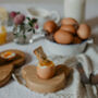 Wooden Bear Breakfast Board And Egg Cup Set, thumbnail 7 of 12
