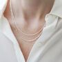 Everyday Sterling Silver Chain Necklace, thumbnail 2 of 7