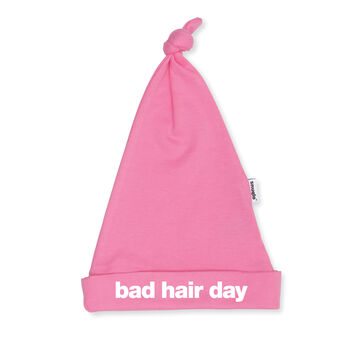 Newborn Hat, Bad Hair Day, Baby Shower Gift, 5 of 12