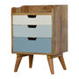 Contemporary Bedside Table Gradient Coloured Drawers, thumbnail 2 of 8