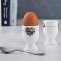 Gift Set Of Two Love Is Love Egg Cups, thumbnail 1 of 3