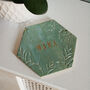 Ceramic Mama Coaster With Wild Flowers, thumbnail 3 of 7