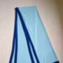 Personalised Aqua Blue 100% Cashmere Wrap Gift Boxed, thumbnail 4 of 8