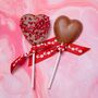 Milk Chocolate And Raspberry Heart Lolly, thumbnail 3 of 4