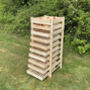 Traditional 10 Drawer Wooden Apple Storage Racks Set Of Two, thumbnail 7 of 7