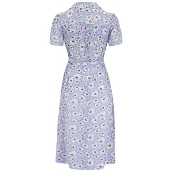 Peggy Dress In Daisy Print 1940s Vintage Style, 2 of 3