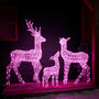 Twinkly Smart LED Light Up Christmas Reindeer Family, thumbnail 12 of 12
