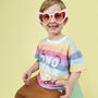 Birthday Club Rainbow Kids Birthday T Shirt, thumbnail 2 of 5