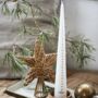 White Cone Shaped Advent Candle, thumbnail 2 of 3