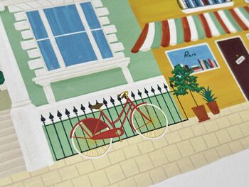 Portobello Road In Notting Hill London Art Print, 4 of 5