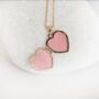 9ct Yellow Gold Love You Always Heart Locket, thumbnail 5 of 10