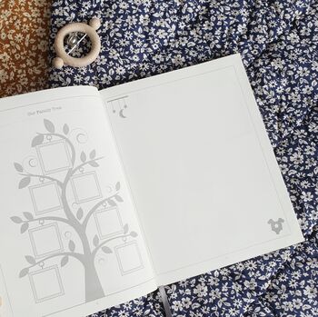 'The Story Of You' Personalised New Baby Memory Journal, 5 of 6