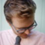 Mens Black And White Polkadot Print Pocket Square, thumbnail 3 of 8