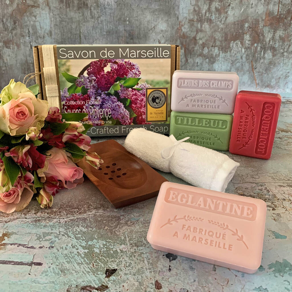 Handmade French Soaps 'Floral' Gift Set, 1 of 6