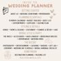 Personalised Minimalist Wedding Planner, thumbnail 12 of 12