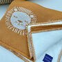 Personalised Knitted Lion Blanket, thumbnail 2 of 7