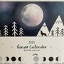 2023 Lunar Moon Phases Meteor Showers Planner Calendar, thumbnail 2 of 4