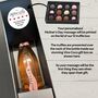 Vino Coco Personalised Mother's Day Pink Bottega Prosecco And Truffles Gift Set, thumbnail 8 of 9