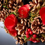 Winter Forest Personalised Christmas Wreath, thumbnail 3 of 5