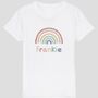Rainbow Personalised T Shirt, thumbnail 2 of 2