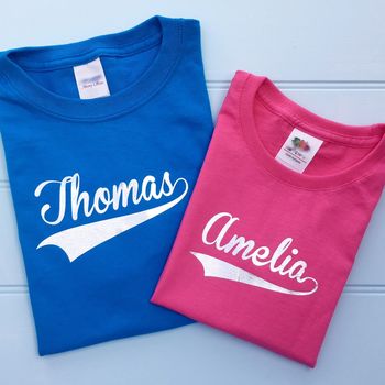 Children's Personalised Name T Shirt, 2 of 8